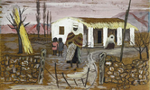 Image from  Exposición temporal “Destino Argentina. Borges y Chale, mujeres artistas en la vanguardia”