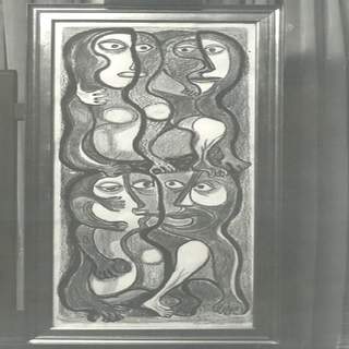 Image illustrating Ralli Collection painting from the museum