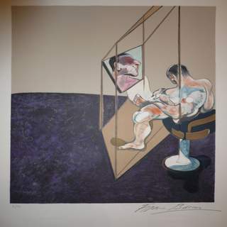 Una pintura que ilustra un mural en exhibición en el Museo de Ralli