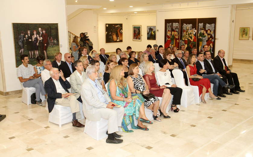 Image from 15th anniversary for the Ralli museum in Marbella